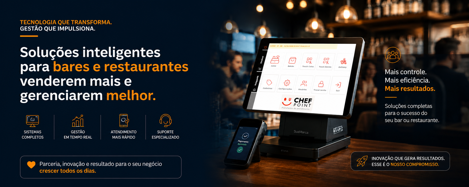 Sistema Doxo: soluções inteligentes para bares e restaurantes venderem mais e gerenciarem melhor